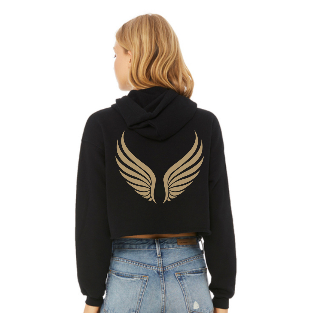 Women’s Cropped Fleece Hoodie