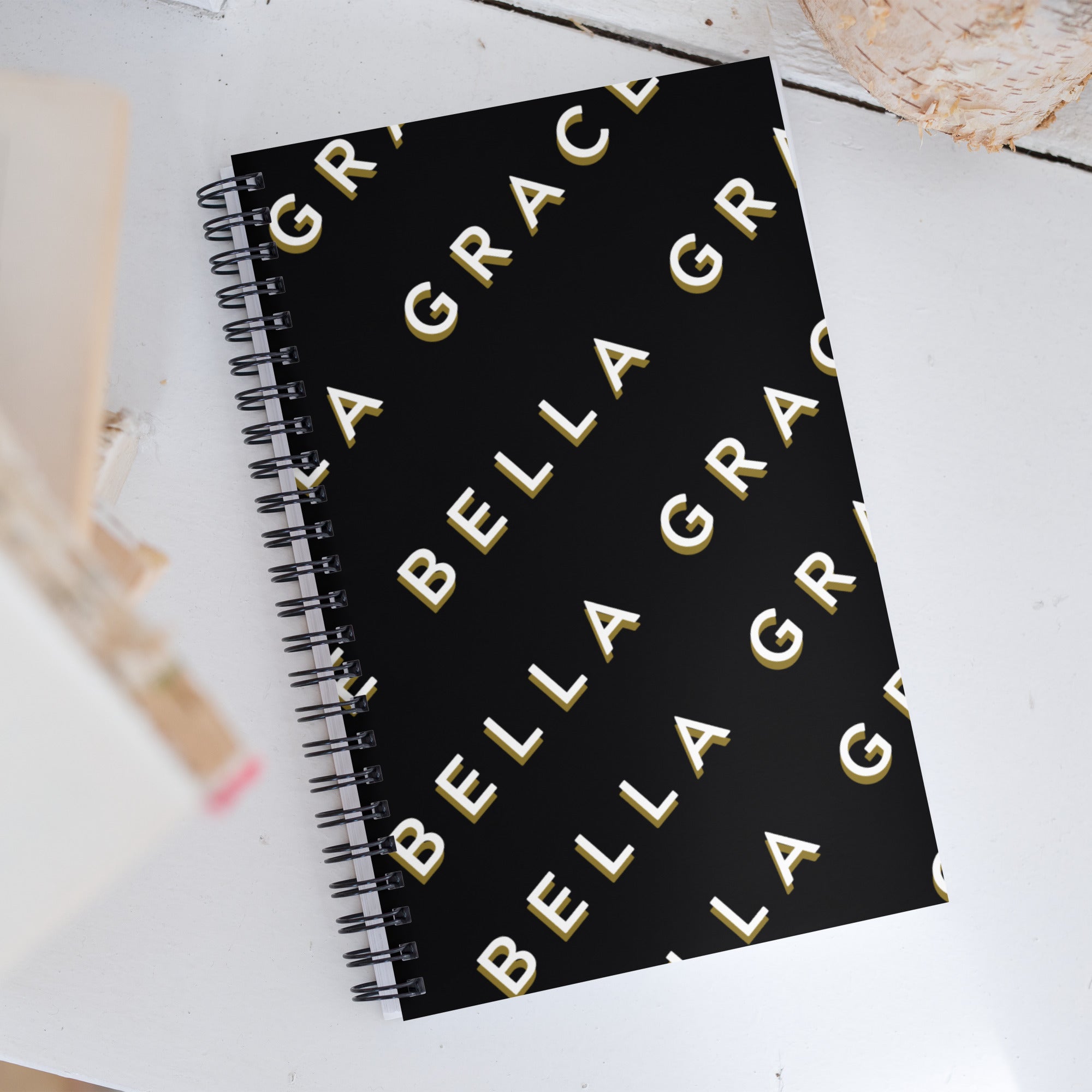 Bella Grace Spiral Notebook
