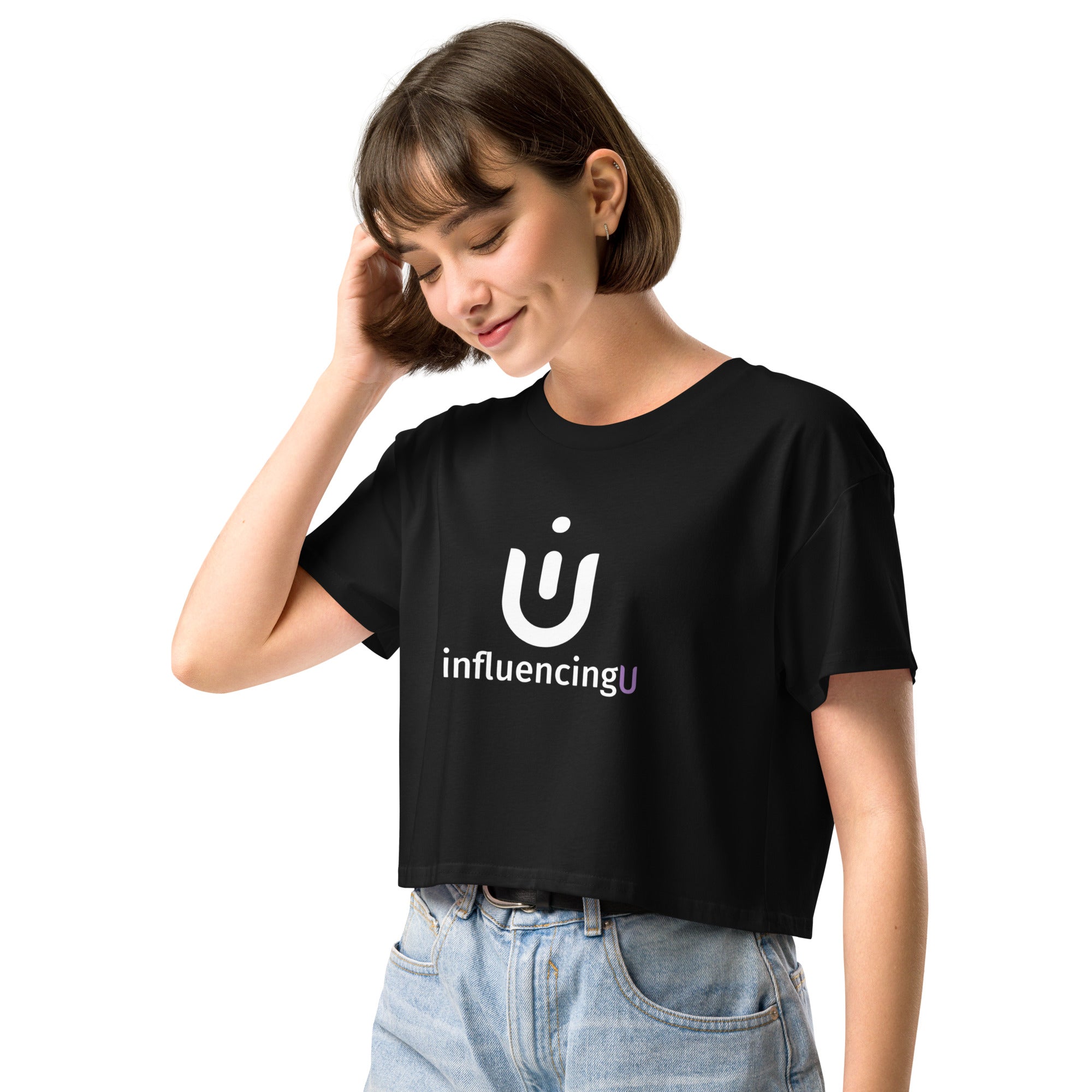 Influencing U Women’s crop top